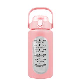 Sports Water Bottle (Capacity: 32OZ, Color: Pink)