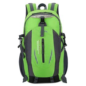 Waterproof Backpack with Multiple Compartments and Pockets (Color: Green)