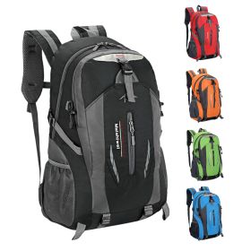 Waterproof Backpack with Multiple Compartments and Pockets (Color: Black)