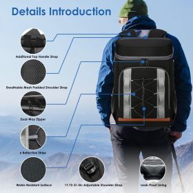 Cooler Backpack (Color: Black)