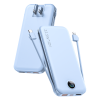 Portable Charger, 12000mAh USB C in Power Bank Fast Charging, LED Display External Battery Pack Phone Charger Compatible with iPhone