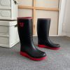 Wear-resistant  Non-slip Knee High Rain Shoes