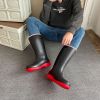 Wear-resistant  Non-slip Knee High Rain Shoes