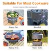 12000W Portable Camping Stove With Cassette Adapter