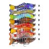 Funpesca 10cm Hard Plastic Jointed Fish Lures – 3D Bass Baits