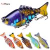 Funpesca 10cm Hard Plastic Jointed Fish Lures – 3D Bass Baits