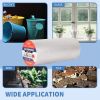 Waterproof Tape for Leaks Aluminum Butyl Tape with Adhesive for RV Repair, Glass Repairs, Air Mattress Patch, Window Caulking, Boat Sealing
