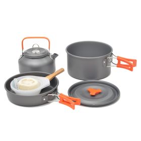 Outdoor portable 2-3 person camping stove cover (colour: orange)