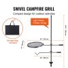 Swivel Campfire Grill