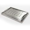 Portable charcoal barbecue set
