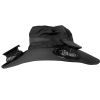 Wide Brim Sun Hat With 2 Solar Rechargeable Fans