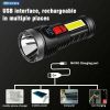 Multi-function Rechargeable Flashlight