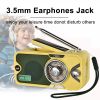 3600mAh Emergency Crank &NOAA Weather Radio