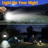 Solar LED Camping Light – Portable USB Rechargeable Tent Lamp Flashlight