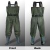 BELLE DURA Fishing Waders – Waterproof Lightweight Nylon Bootfoot Waders for Men and Women