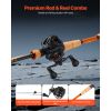 Baitcasting Rod and Reel Combo