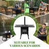 black iron panel with chimney camping stove N001