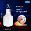 2 Pack Rechargeable LED Tent