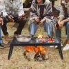 Folding Campfire Grilling Rack