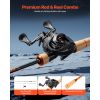 Rod and Fishing Reel Combo