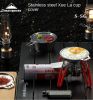 stainless steel small dumpling steamer