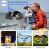 Portable Zoom Binoculars – FMC Lens Low Light Night Vision for Outdoors