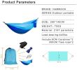 Camping Hammock with Mosquito Net – Ultralight Portable Outdoor Sleeping Swing
