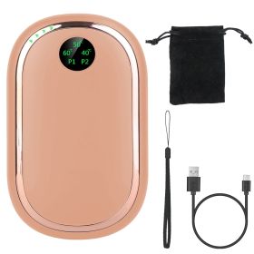 Rechargeable Hand Warmer3 Levels (Color: Pink)