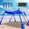 10x10 FT Beach Canopy
