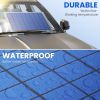 Solar Panel Car Battery Charger – Portable Waterproof 12V Trickle Battery Maintainer