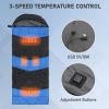 Lightweight Sleeping Bag with USB Powered Heating Pads