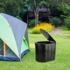 Foldable Emergency Toilet with Lid Carry Bag 1 Roll Garbage Bags