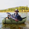 Inflatable Float Tube with Pump Storage Pockets and Fish Ruler