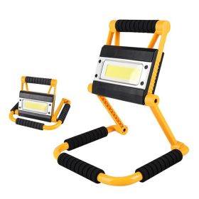 1Pack LED Working Light  With 360° Rotation Stand (Color: Yellow)