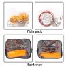Fishing Lock Buckle with Reel Stainless Steel Lanyard