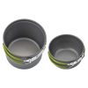 5Pcs Camping Cookware Mess Kit and Carry Mesh Bag for Outdoor Camping Hiking and Picnic