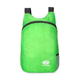 20L Unisex Lightweight Backpack (Color: Green)