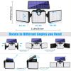 230 LED Solar Wall Lights