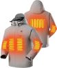Heated Jacket, Ski Jacket Coat, With 12V/16000mAh Battery Pack, 5 Areas Heating Thicken Men Winter Coat