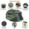 Pop Up Tent Waterproof  with 4 Mosquito Net Windows Carrying Bag for Hiking Climbing Adventure Fishing