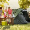 Pop Up Tent Waterproof  with 4 Mosquito Net Windows Carrying Bag for Hiking Climbing Adventure Fishing
