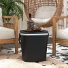 Portable Cooler Bar Table with Bottle Opener