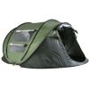 Pop Up Tent Waterproof  with 4 Mosquito Net Windows Carrying Bag for Hiking Climbing Adventure Fishing