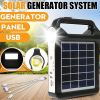 Solar Panel Power Storage Generator