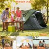 Pop Up Tent Waterproof  with 4 Mosquito Net Windows Carrying Bag for Hiking Climbing Adventure Fishing