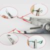Outdoor Curved Mouth Fishing Pliers – Stainless Steel Hook and Lure Scissors