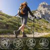 Trekking Poles for Hiking Poles Collapsible Lightweight Hiking Sticks Hiking Poles for Men Walking Sticks for Hiking Sticks for Women Walking Poles Hi