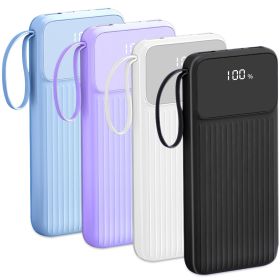 20000mAh Fast Charging Portable Power Bank (Option: PowerBankWhite)