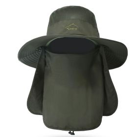 Fishing Bucket Hat (Option: FishingBucketHatAGreen)
